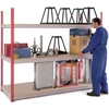 Heavy-Duty Just Shelving - 1981h x 2400w x 600d 3 Chipboard Shelf Levels