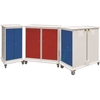 Laptop Charging Locker Mobile Trolley 2 Door 16 Compartments