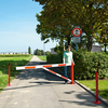 Manually Operated Car Park Swing Barrier - 4500mm - Steel and aluminium