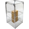 Minibox Grey 1.2m x 1.2m Secure Wire Mesh Storage Cage Enclosure