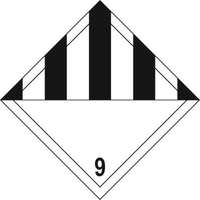 Miscellaneous 9 - Diamond Labels - 250 x 250mm - Pack of 10
