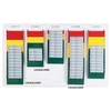Mixed Colours A4 Landscape 6 pocket Cascading Document Display System