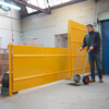 Modular steel partition system - Single Height End Post