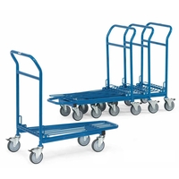 Nesting Warehouse Trolley With Double Platform - 300kg Capacity