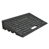 Pair of Rubber Kerb Ramps - 100 x 490 x 310mm