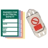 PAT Testing Mini Tag Kit - (20 Tag Holders,  40 Inserts,  1 Pen)