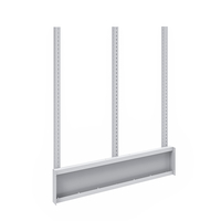 Rear Frame Uprights 2 Pack,  For Cubio Framework Bench (2.0M),  WxDxH: 1966x154x1727mm,  Ral 7035