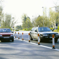 Recycled Base For Flexible Traffic Posts