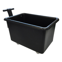 Recycled Plastic Tapered Truck With Handle - 200L