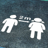 School Children 2 Metre Stencil Kit - Red