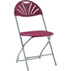 Series 2000 Folding Chairs - Burgundy - Pack of 8