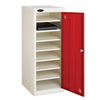 Single Door,  8 Shelf Laptop Storage Locker - 1000 x 380 x 460mm