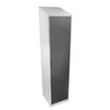 Single Door Hero Metal Locker,  Light Grey Doors,  1950H x 450W x 450D
