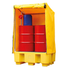 Single IBC Containment Pallet with Cover