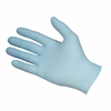Small Blue Nitrile Powder-Free,  Latex-Free Gloves - Pack of 100 Gloves