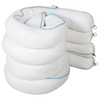 Spaghetti Marine Oil Spill Boom 20cm x 3m,  Poly Wrapped (Net,  Rope,  Clips & Rings) pack of 4