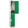 Standard 2 door Personnel Lockers Nest of 2 1800h x 450w x 450d