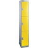 Standard 3 door Metal Lockers Nest of 2 - 1800 x 300 x 300mm