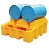 Twin Poly-Racker Horizontal Drum Storage Top Stack