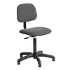 Upholstered High-Lift Operator Chair with Foot Ring & Glides