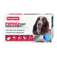 Beaphar FIPROtec Combo Spot On For Dogs Medium Dog 1 Pipette