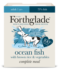 Forthglade Complete Fish Adult Dog Food 395g x 18