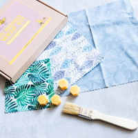 DIY Beeswax Wrap Kit (Leaves)