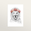 Festival Lion - Art Print (small A4 print only)