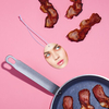Fresh Faceâ¢ - Personalised Air Fresheners (Set of 3 Bacon)