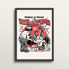 Lucifurr - Art Print (in large A2 black frame)