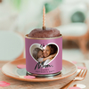 Personalised Heart Cancake