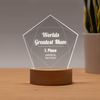 Personalised LED Star Lamp