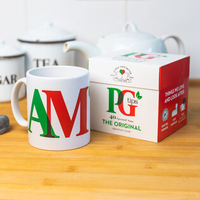 PG Tips Personalised Mug and Tea Set (Single Mug and Tea)