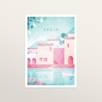 Spain - Art Print (large A2 print only)