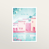 Spain - Art Print (medium A3 print only)