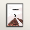 The Shining - Art Print (in large A2 black frame)