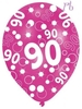 90 Around Printed Latex Balloons