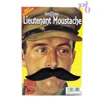 Black Lieutenant Moustache