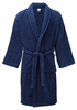 Navy Blue Terry Towelling Dressing Gowns