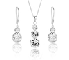 Trio Pendant and Duo Earrings Set