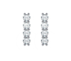 Uno Earrings,  Made with Swarovski Elements