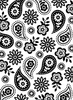 4.25" x 5.75" Embossing Folder - Floral Paisley