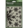 5” x 7” Festive Embossing Folder - Snowflake Dance