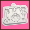 Decorative Keys and Locket Collection Mould