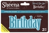 Sheena Douglass Metal Die Set - Birthday