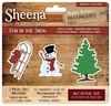 Sheena Douglass Perfect Partners Mockingbird Hill Metal Die - Fun in the Snow