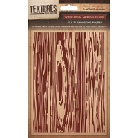 Textures 5x7 Embossing Folders - Wood Grain Embossing Folder