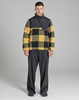 Bellfield Stacks Sherpa Fleece Funnel Neck Mens Jacket Yellow,  Small