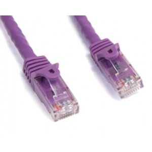 15 ft Purple Snagless Cat6 UTP Patch Cable - ETL Verified