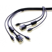 6 ft 3-in-1 PS/6 ft 3-in-1 PS/2 KVM Cable